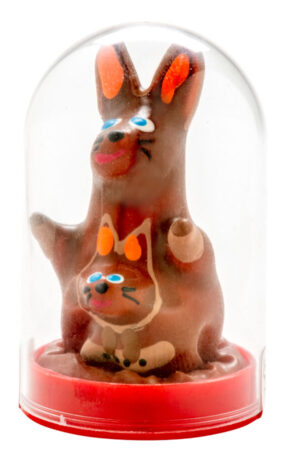 CONDOMERIE - HANDPAINTED NOVELTY CONDOMS KANGAROO MODEL 1