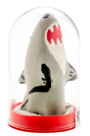 CONDOMERIE - HANDPAINTED NOVELTY CONDOMS SHARK MODEL 1