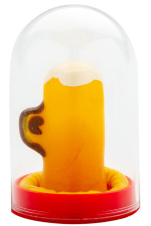 CONDOMERIE - HANDPAINTED NOVELTY CONDOMS GLASS OF BEER