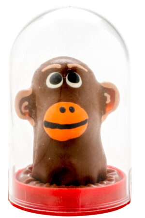 CONDOMERIE - HANDPAINTED NOVELTY CONDOMS MONKEY