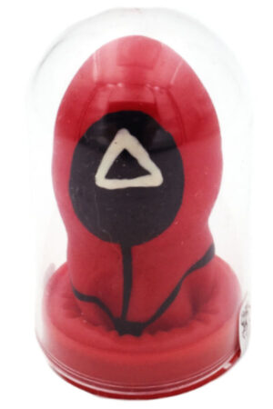 CONDOMERIE - HANDPAINTED NOVELTY CONDOMS TRIANGLE
