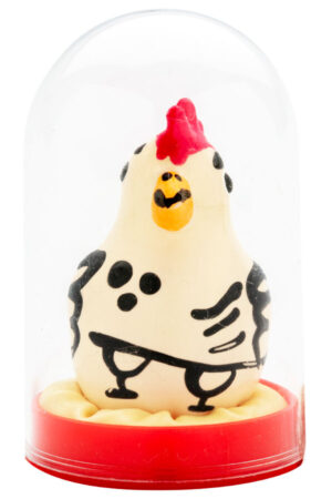 CONDOMERIE - HANDPAINTED NOVELTY CONDOMS COCKY ROOSTER
