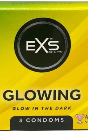 EXS CONDOMS - GLOWN IN THE DARK