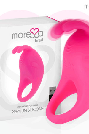 MORESSA - BRAD PREMIUM SILICONE RECHARGEABLE PINK