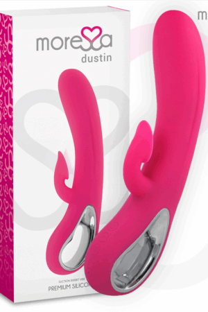 MORESSA - DUSTIN CLITORAL SUCTION AND POWERFUL VIBRATION PREMIUM SILICONE RECHARGEABLE