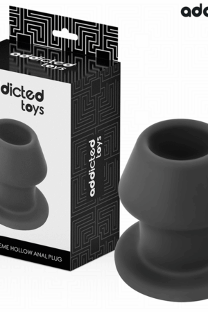 ADDICTED TOYS - EXTREME HOLLOW ANAL PLUG SILICONE SIZE L 10.4 CM
