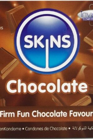 SKINS - CHOCOLATE PREMIUM CONDOMS PACK 4