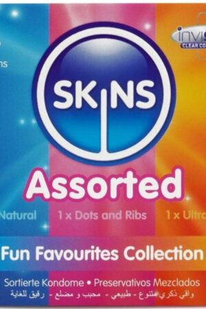 SKINS - SURTIDO PRESERVATIVOS PREMIUM PACK 4