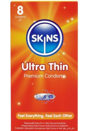 SKINS - ULTRA THIN PREMIUM CONDOMS PACK 8