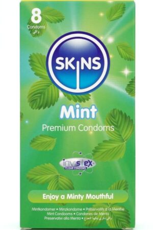 SKINS - MINT PREMIUM CONDOMS PACK 8
