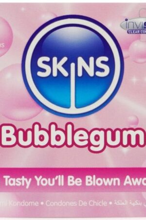 SKINS - BUBBLEGUM PREMIUM CONDOMS PACK 4