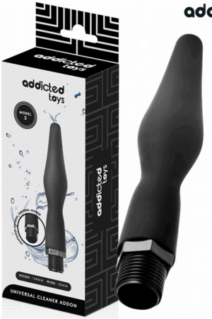 ADDICTED TOYS - ANAL CLEANER WITH UNIVERSAL ADAPTER MODEL 2