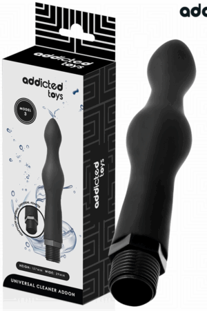 ADDICTED TOYS - ANAL CLEANER WITH UNIVERSAL ADAPTER MODEL 3