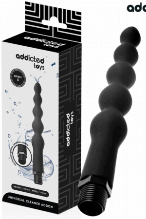 ADDICTED TOYS - ANAL CLEANER WITH UNIVERSAL ADAPTER MODEL 5