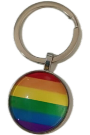 PRIDE - LGBT FLAG KEYCHAIN