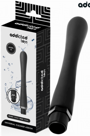 ADDICTED TOYS - ANAL CLEANER WITH UNIVERSAL ADAPTER MODEL 4