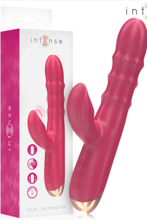 INTENSE - CHLOE MULTIFUNCTION VIBRATOR 3 IN 1 RED
