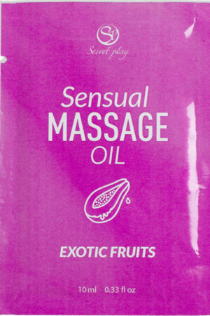 SECRETPLAY - SINGLE-DOSE EXOTIC FRUITS MASSAGE OIL 10 ML