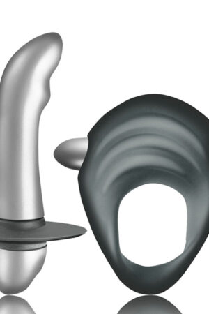 CLIMAXIMUM - ENTICE KIT COCK RING + PROSTATE VIBRATOR BEGINNERS