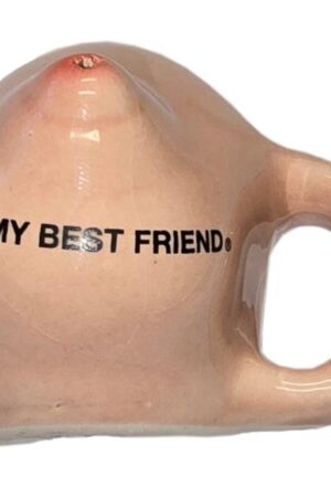 DIABLO PICANTE – BREAST MAGNET ON A CERAMIC MUG “FOR MY BEST FRIEND”