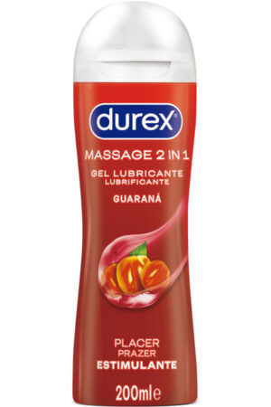 DUREX - GUARANA STIMULATING MASSAGE LUBRICANT GEL 200 ML