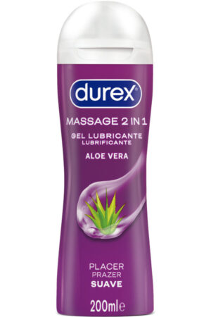 DUREX - SOFT ALOE VERA MASSAGE LUBRICANT GEL 200 ML