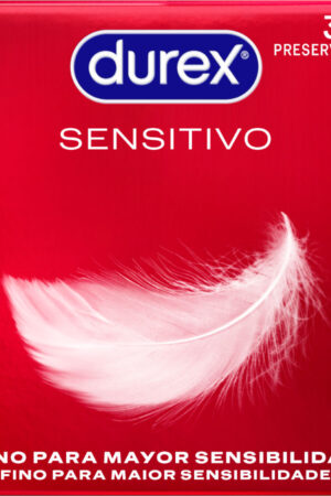 DUREX - SENSITIVE CONDOMS 3 UNITS