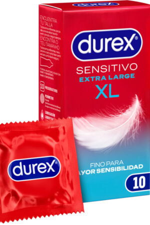 DUREX - SENSITIVE XL CONDOMS 10 UNITS