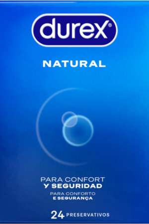 DUREX - NATURAL CONDOMS 24 UNITS