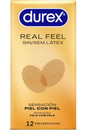 DUREX - REAL FEEL CONDOMS WITHOUT LATEX 12 UNITS