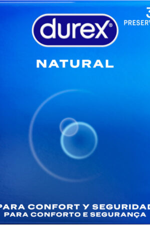 DUREX - NATURAL CONDOMS 3 UNITS