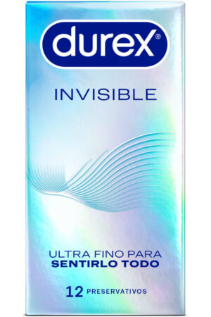 DUREX - ULTRA THIN INVISIBLE CONDOMS 12 UNITS