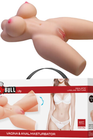 CRAZY BULL - LILY REALISTIC FEMALE TORSO VAGINA AND ANAL 4 KG