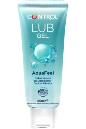 CONTROL - AQUAFEEL LUBRICANT WITH HYALURONIC ACID 80 ML
