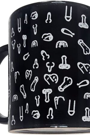 DIABLO PICANTE - PENIS MUG BLACK 370 ML