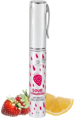 SECRETPLAY - SOUR STRAWBERRY ORAL SEX SPRAY