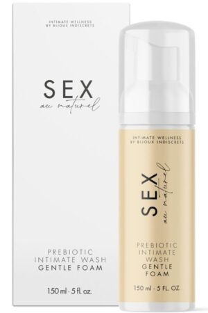 BIJOUX INDISCRETS - SEX AU NATUREL PREBIOTIC INTIMATE GEL WITH FOAM 150 ML