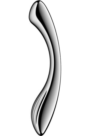 SATISFYER - PURE GRAVITY 1 STAINLESS STEEL DOUBLE-ENDED DILDO