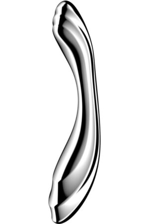SATISFYER - PURE GRAVITY 2 STAINLESS STEEL DOUBLE-ENDED DILDO
