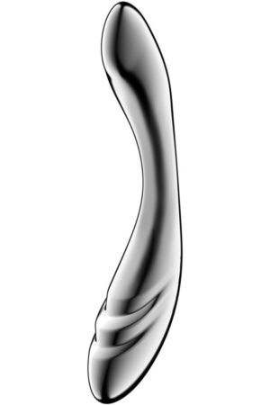 SATISFYER - PURE GRAVITY 3 STAINLESS STEEL DOUBLE-ENDED DILDO