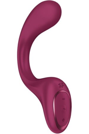 SATISFYER - G FOR GODDESS 2 RABBIT VIBRATOR BOTTLE BORDEAUX
