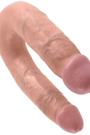 KING COCK - DILDO DOBLE PENETRACIÓN 13.9 CM NATURAL