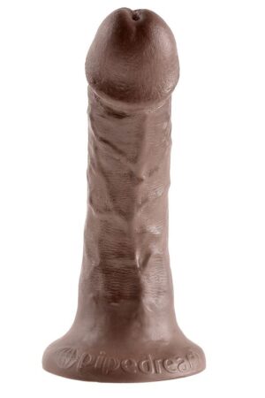 KING COCK - 6" COCK BROWN 15.2 CM