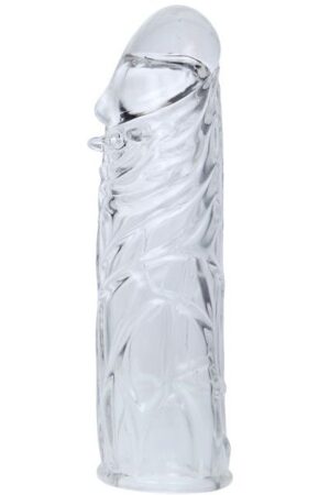 BAILE - TRANSPARENT SILICONE PENIS COVER 13 CM