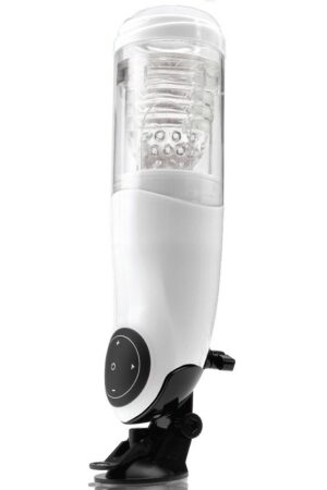 EXTREME TOYZ - PDX MEGA BATOR USB MASTURBADOR MASCULINO VAGINA BLANCO