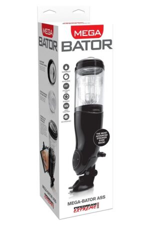 EXTREME TOYZ - PDX MEGA BATOR USB MALE MASTURBATOR ANO BLACK