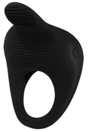 PRETTY LOVE - THIMBLE ANILLO VIBRADOR NEGRO