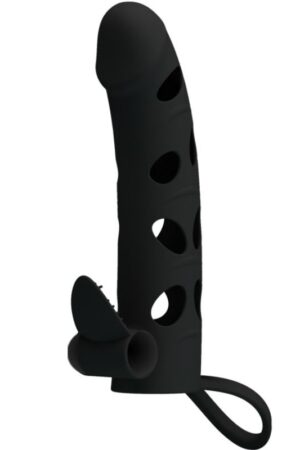 PRETTY LOVE - SILICONE COVER WITH VIBRATION 15.2 CM