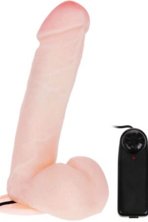 BAILE - REALISTIC DILDO WITH VIBRATION AND ROTATION 20 CM
