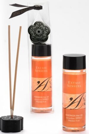 EXTASE SENSUAL - HEAT EFFECT MASSAGE OIL WITH PASSION FRUIT PHEROMONES 100 ML